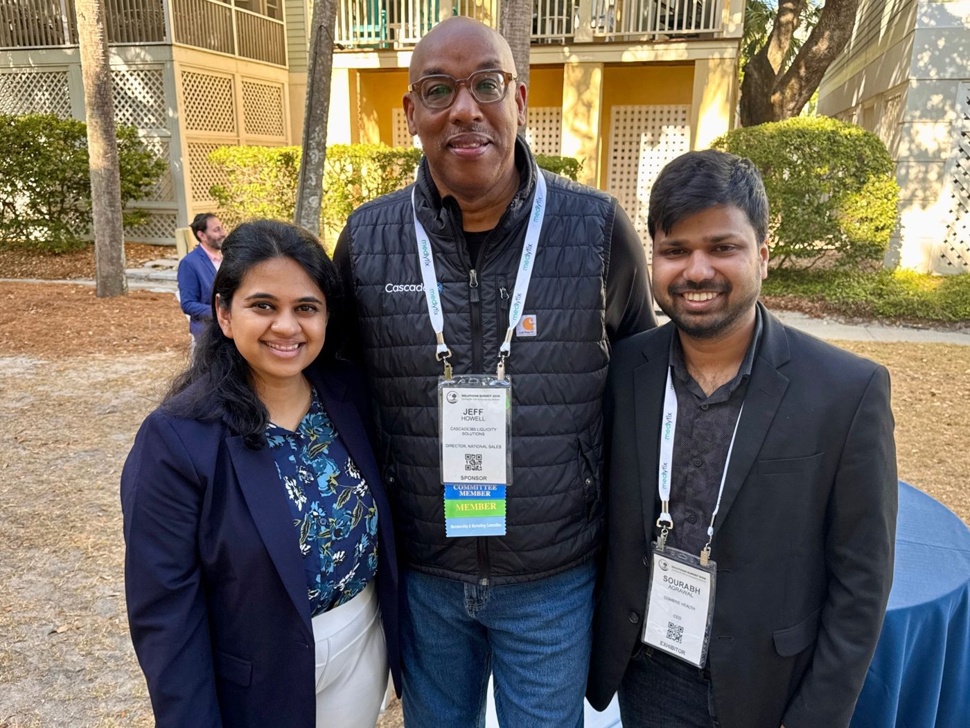 EDPMA members networking at Solutions Summit