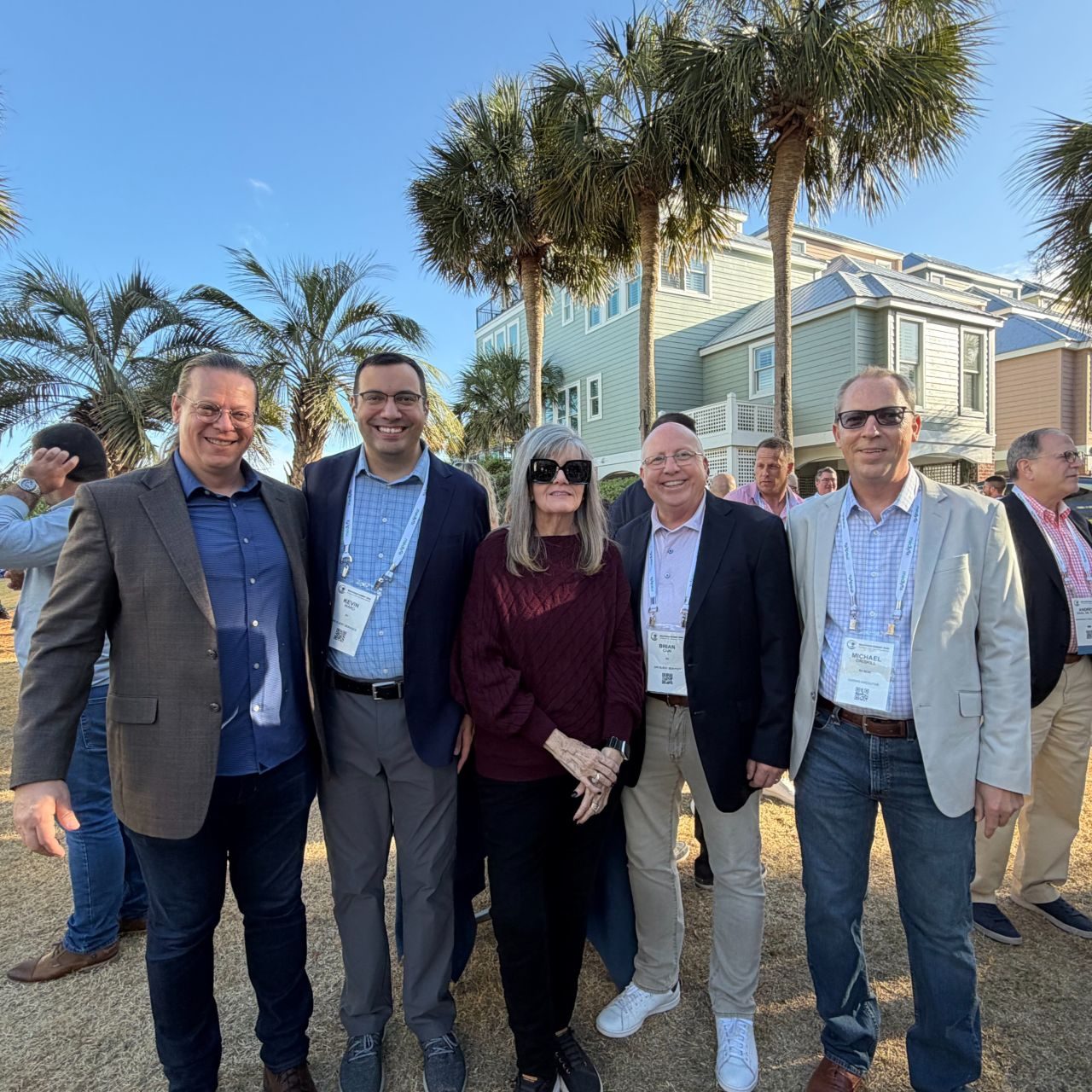 EDPMA members networking at Solutions Summit